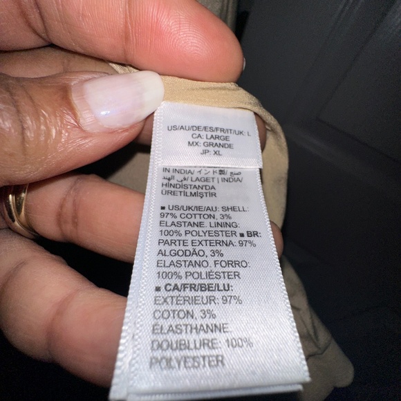 Amazon The Drop Women's Tan Convertible Trench Utility Coat by Takkunda Large - Picture 6 of 9